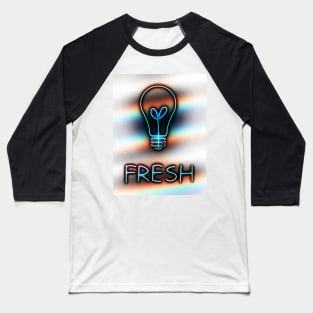 Fresh Idea Light Bulb Baseball T-Shirt